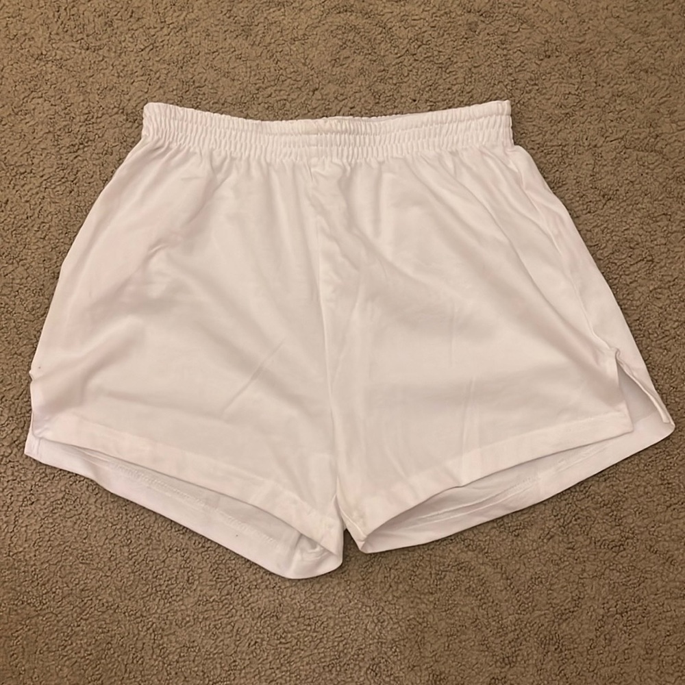 White Soffe Shorts